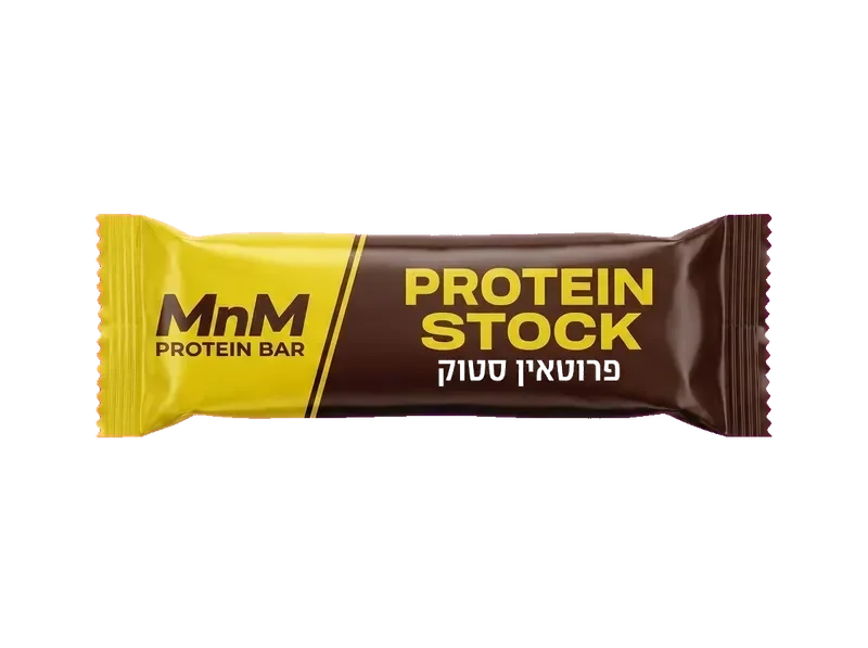 לוגו מותג MnM חטיפי חלבון